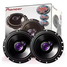 Kit Alto Falante 6 Pol 200w 50wrms Radio Pioneer MVH-s218bt Bluetooth Foto mini 4