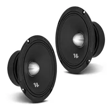 Kit Alto Falante 6x9 Hurricane 460w Rms + Par 6 Pol 500w Rms Foto mini 4