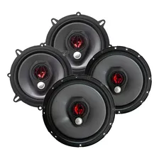 Kit Alto Falante Bomber Bbr 5 E 6 Polegadas Triaxial 50w Rms Cor Preto Foto  mini 1