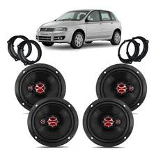 Kit Alto Falante Foxer Stilo 6 Pol 240w + Radio Mp3- Foto  mini 1