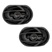 Kit Alto Falante Par 6x9 Par 6 Pol 380w Rms Aurum Hurricane Foto mini  2