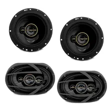 Kit Alto Falante Par 6x9 Par 6 Pol 380w Rms Aurum Hurricane Foto  mini 1
