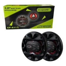 Kit Alto Falantes 5.25 Ecopower+radio Pioneer Mvh-s215bt Foto mini 2