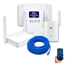 Kit Amplimax Fit 4g+roteador Potente+repetidor De Sinal+cabo Elsys Foto mini 1
