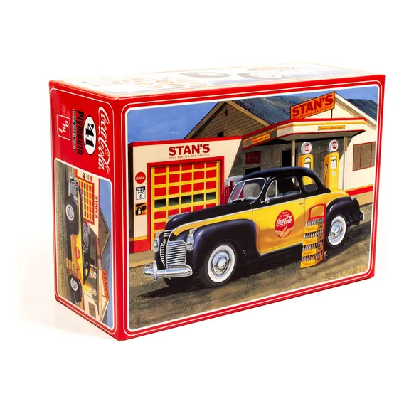 Kit Amt 1941 Plymouth Coupe (Coca-Cola) 2t 1/25 Modelo A Foto 1