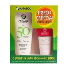Kit Anasol Protetor Solar Facial + Corporal Fps 50 Foto mini 1