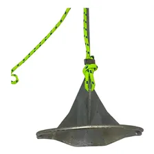 Kit Âncora Jet-ski Alfa Aço Galvanizado 1,4kg C/ Cabo Bolsa Foto mini 3