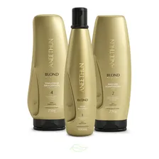 Kit Aneethun Blond System Shampoo, Máscara E Finalizador Foto mini 1
