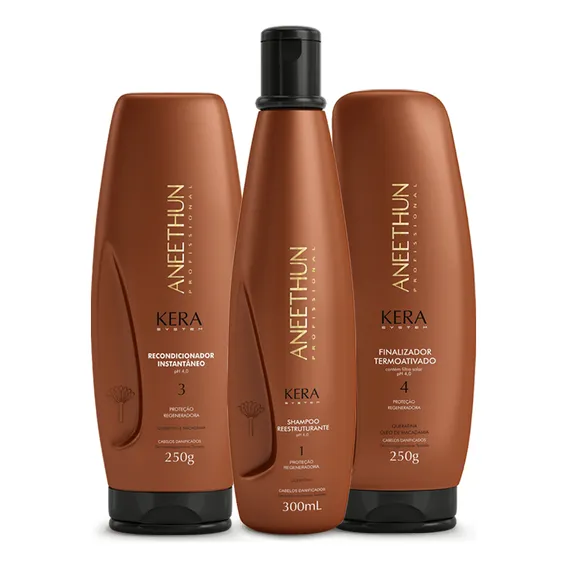 Kit Aneethun Kera System ( 3 Produtos ) Foto 1