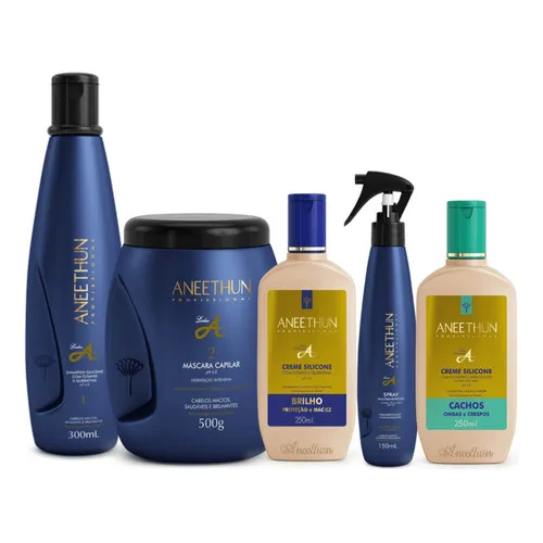 Kit Aneethun Linha A - 5 Produtos Foto 1