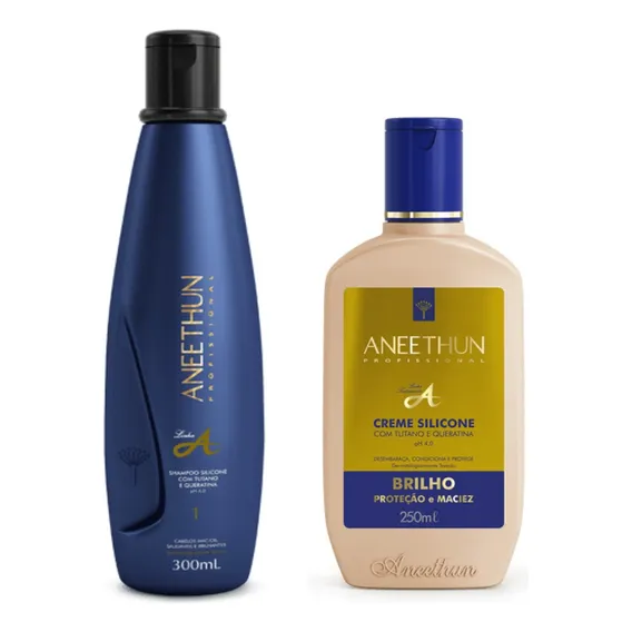 Kit Aneethun Linha A Shampoo 300ml + Creme 250ml Foto 1