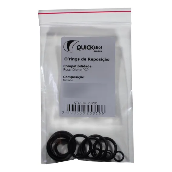 Kit Anéis O'ring De Reposição P/ Carabina Rossi Dione Pcp Foto 1