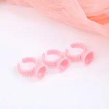Kit Anel Batoque Rosa Descart. Microblading 500 Unid Pequeno Foto mini  2
