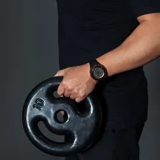 Kit Anilha P/ Barras E Halteres 2x2kg Emborrachada Megagym Foto mini 4
