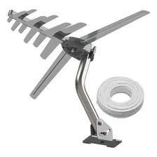 Kit Antena Sinal Externa Com Cabo E Mastro Brasforma Foto mini 1