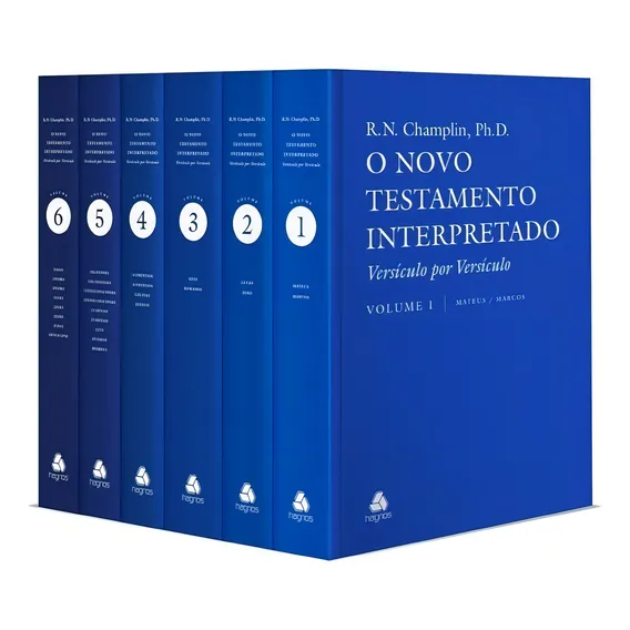 Kit Antigo E Testamento Interpretado Russell N Champlin Foto 1