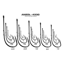 Kit Anzol Marine Sports Super Strong 4330 - 1 Ao 8 - 500un Foto mini 3