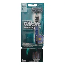 Kit Aparelho De Barbear Gillette Mach3 Sensitive Foto mini  2