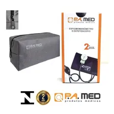 Kit Aparelho de Pressão Esfigmomanômetro y Esteto Simples Duosson P.A. MED Cor Rosa Foto mini 4