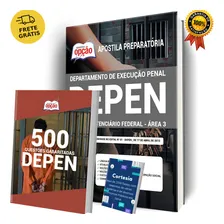 Kit Apostila Agente Penitenciário Federal Depen Área 3 Foto  mini 1