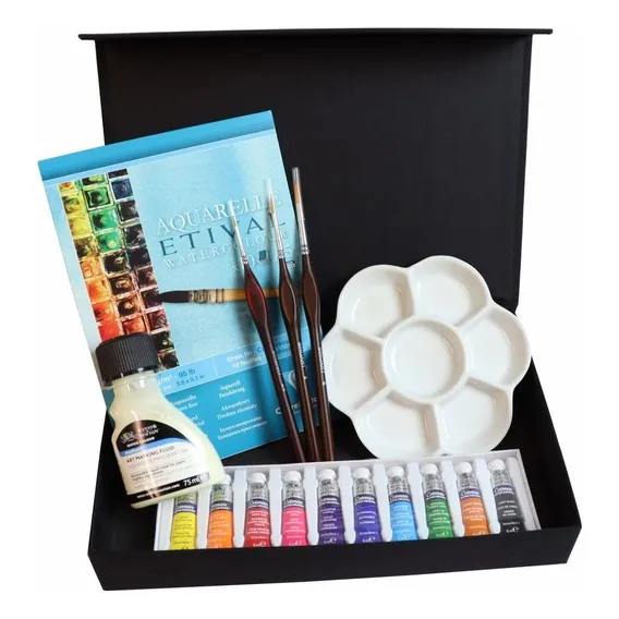 Kit Aquarela Artista Completo Foto 1