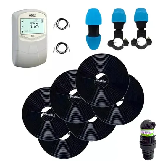 Kit Aquecedor Solar P/ Piscina Até 40 Mil Litros Completo Foto 1
