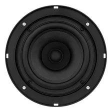 Kit Arandela Som Embutir Gesso Teto Caixa Par Alto Falante 6 Polegadas Taramps Ambiente Lojas Residencial Comercial Home Theatear Redonda Preta 80w Rms 8 Ohms Borderless Tela Protetora Foto mini  2