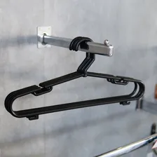 Kit Arara Rt Parede Com Esfera Cromada Reta - 4 Unidades Cor Cromado Foto mini 4