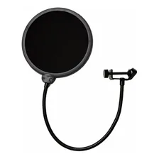 Kit Arcano Microfone Am-black-1 + Am-f1 + Pedestal Pmv Cor Preto Foto mini 4