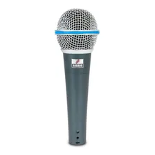 Kit Arcano Microfone Osme-8 Xlr-xlr + Pedestal Pmv-100-pac Cor Azul Foto mini 2