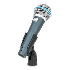 Kit Arcano Microfone Osme-8 Xlr-xlr + Pedestal Pmv-100-pac Cor Azul Foto mini 4