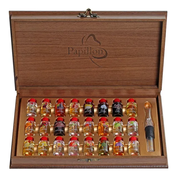 Kit Aromas Do Vinho - Papillon - Caixa 24 Aromas Foto 1