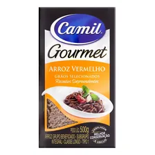 Kit Arroz Vermelho Camil Gourmet - 500g Cx C/12 Unid Foto mini 2