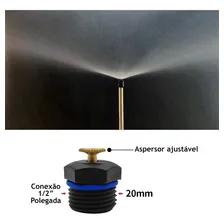 Kit Aspersor Ajustável Cobre 1/2 Jardim Agricultura 25 Peças Foto mini 2
