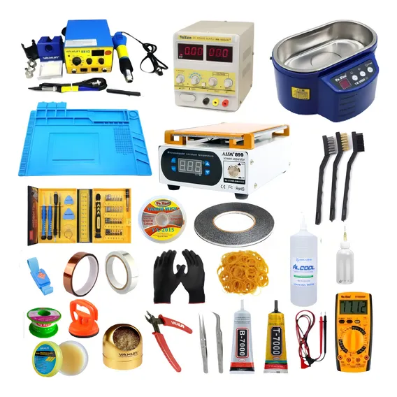 Kit Assistência Técnica Completa Profissional P/ Celular Foto 1