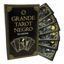 Kit Atacado 3 Baralhos O Tarot Negro 78 Cartas Com Manual Foto mini  2