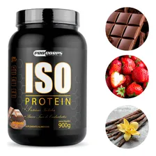 Kit Atacado 3 Whey Iso Protein 900g Sabor Morango Foto mini 3