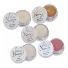 Kit Atacado Iluminador Maquiagem Pó Da Noiva Mahav 6 Und Foto  mini 1