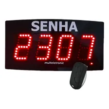 Kit Atendimento Filas Com Painel Senhas Dispenser E Bobina LEDSEE PA000926/PA001123 Foto mini  2