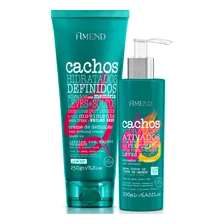 Kit Ativador De Cachos + Leave-in Cachos Fechados Amend 250g Foto mini 1