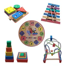 Kit Atividades 05 Brinquedos Pedag贸gicos - Primeira Inf芒ncia Foto mini 1