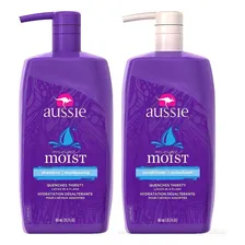 Kit Aussie Shampoo E Condicionador Moist 865ml Foto  mini 1