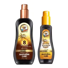 Kit Australian Gold Acelerador 125g + Protetor Bronzer Fps 8 Foto  mini 1