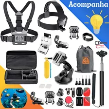Kit Aventura Caixa Estanque Acess贸rio Gopro Hero 5 6 7 Black Foto mini 2