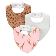 Kit Babador Bandana Menino Menina Unisex - Child Of Mine Girafa Foto  mini 1