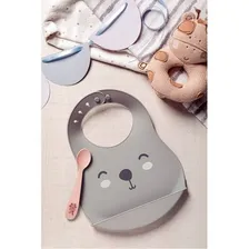 Kit Babador E Colher Infantil Tramontina Le Petit 2pcs Foto mini  3