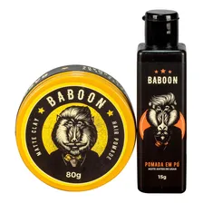 Kit Baboon Pomada Matte Clay + Pomada Em P贸 Foto mini 1