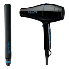 Kit Babyliss Nano Black Edition Secador Chapinha 127v Foto mini 3