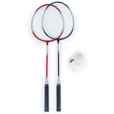 Kit Badminton Hyper Lazer Com 02 Raquetes 02 Petecas Foto mini 1