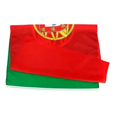 Kit Bandeira Do Brasil + Bandeira Portugal 150 X 90 Cm Foto mini 4